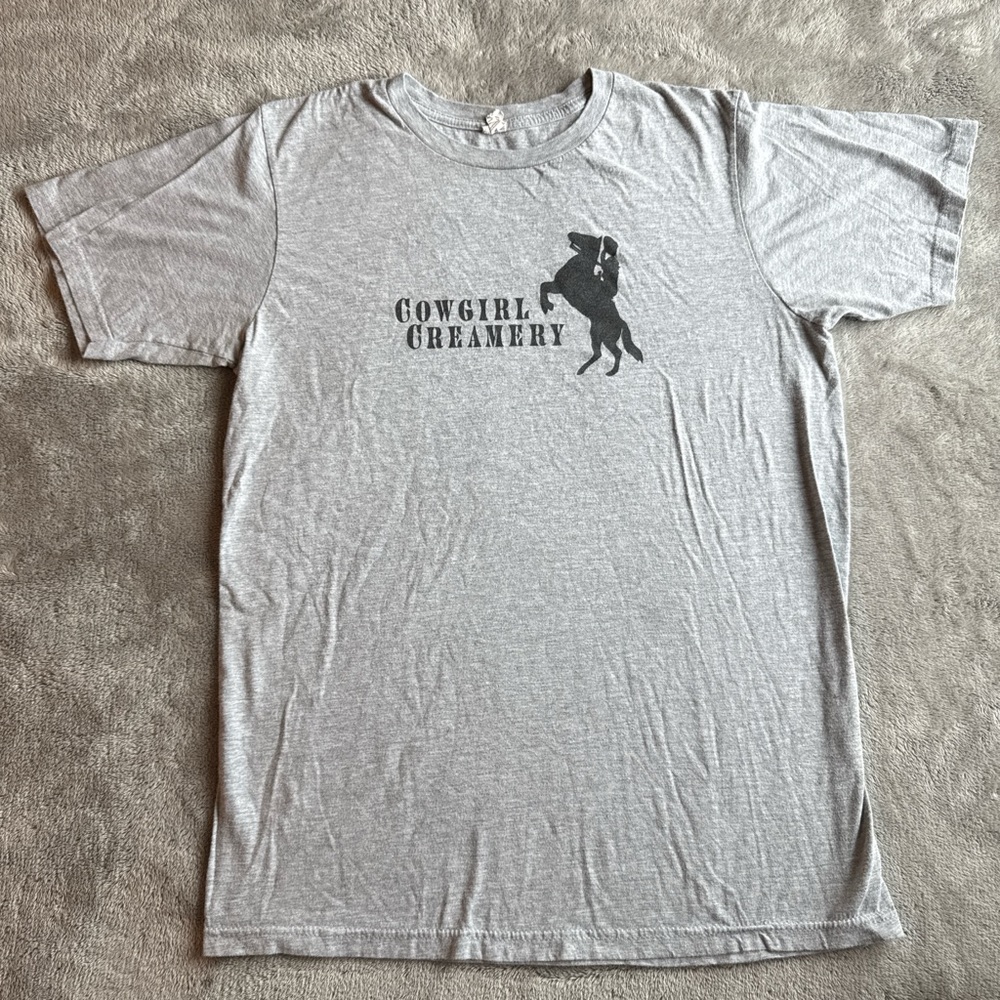 Light Gray Cowgirl Creamery Tee